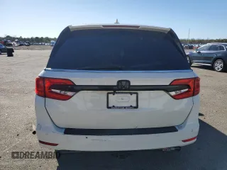 2019 Honda Odyssey Elite with VIN 5FNRL6H98KB004399, listed as a Copart auction lot 43932075 with 35,843 mi miles and Salvage Title. Bid and sale history available at DreamBid. Image 6.