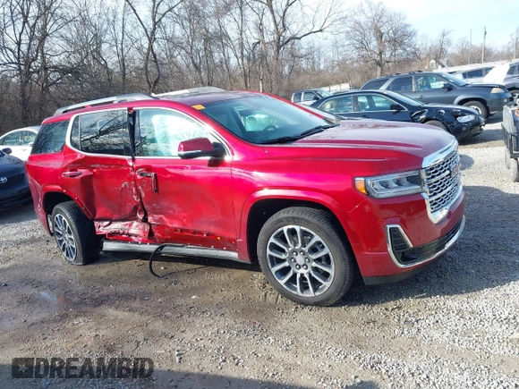 2022 GMC Acadia Denali with VIN 1GKKNPLS3NZ137375, listed as a IAAI auction lot 41544891 with 6,403 mi miles. Bid and sale history available at carsss.com. Image 14.