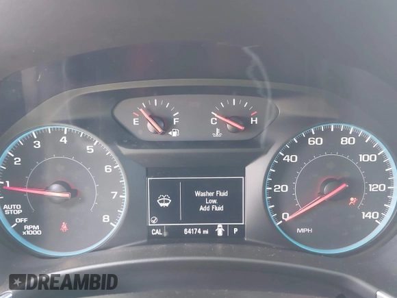 2018 Chevrolet Equinox LT with VIN 2GNAXJEV8J6318815, listed as a IAAI auction lot 41916678 with 64,174 mi miles and . Bid and sale history available at carsss.com. Image 7.
