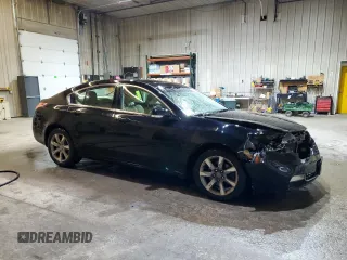 2012 Acura TL Tech Auto with VIN 19UUA8F54CA015858, listed as a Copart auction lot 46478045 with 202,380 mi miles and Salvage Title. Bid and sale history available at carsss.com. Image 4.