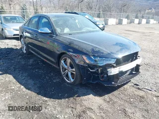 2015 Audi S6 Prestige with VIN WAUF2AFC6FN005448, listed as a IAAI auction lot 41705259 with 34,479 mi miles. Bid and sale history available at carsss.com. Image 1.