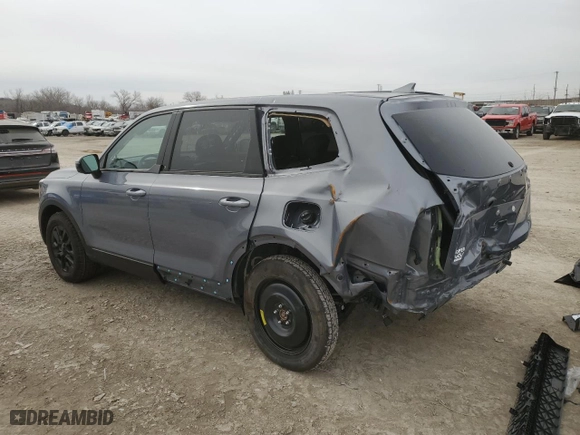 2024 Kia Telluride SX Prestige X-Line with VIN 5XYP5DGC1RG518830, listed as a Copart auction lot 44704535 with 247 mi miles and Salvage Title. Bid and sale history available at carsss.com. Image 2.