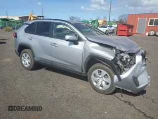 2021 Toyota RAV4 LE with VIN JTMK1RFVXMD075722, listed as a Copart auction lot 72290214 with 0 mi miles and Salvage Title. Bid and sale history available at carsss.com. Image 4.