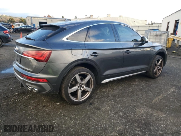 2022 Audi SQ5 Sportback Premium with VIN WA114AFY5N2052757, listed as a Copart auction lot 39362974 with 17,354 mi miles and . Bid and sale history available at DreamBid. Image 3.