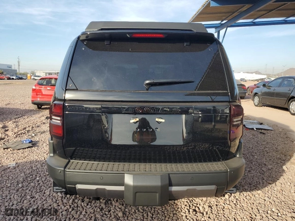 2024 Toyota Land Cruiser with VIN JTEABFAJ3R5000627, listed as a Copart auction lot 86424854 with 5,685 mi miles and Salvage Title. Bid and sale history available at carsss.com. Image 6.