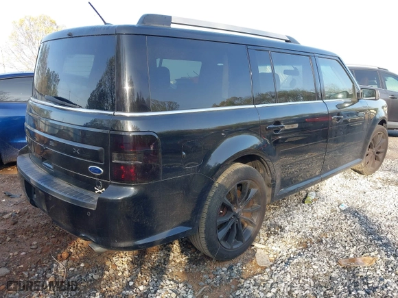 2014 Ford Flex SEL with VIN 2FMGK5C83EBD09261, listed as a IAAI auction lot 41914525 with 281,741 mi miles. Bid and sale history available at carsss.com. Image 4.