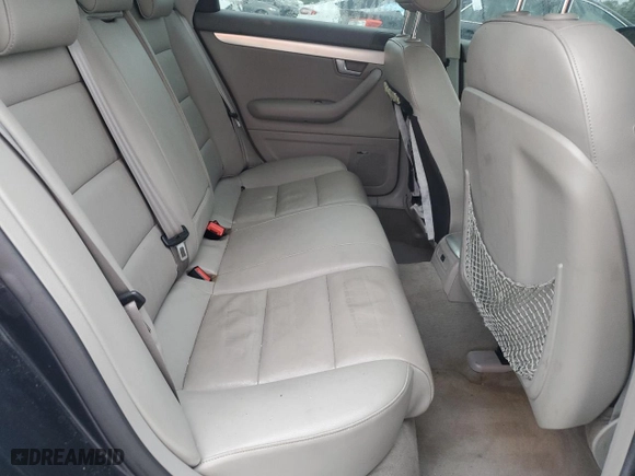 2008 Audi A4 2.0T with VIN WAUDF78E48A161849, listed as a Copart auction lot 54259165 with 87,452 mi miles and Clean Title. Bid and sale history available at carsss.com. Image 10.