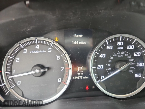 2014 Acura MDX with VIN 5FRYD4H21EB015439, listed as a Copart auction lot 62651585 with 129,877 mi miles and Clean title. Bid and sale history available at DreamBid. Image 9.