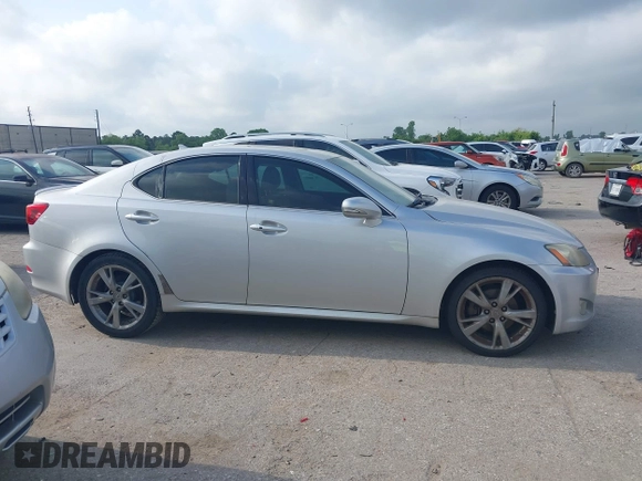 2010 Lexus IS 250 with VIN JTHBF5C21A5124993, listed as a IAAI auction lot 42158931 with 237,934 mi miles. Bid and sale history available at carsss.com. Image 13.