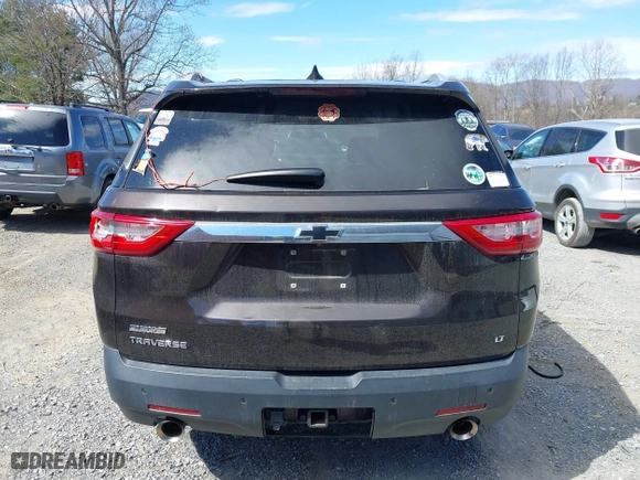 2018 Chevrolet Traverse LT Cloth with VIN 1GNERGKW2JJ263972, listed as a IAAI auction lot 41774086 with 112,296 mi miles. Bid and sale history available at carsss.com. Image 17.