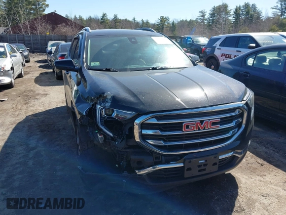 2019 GMC Terrain SLT with VIN 3GKALVEV5KL353096, listed as a IAAI auction lot 41825008 with 125,572 mi miles. Bid and sale history available at carsss.com. Image 12.