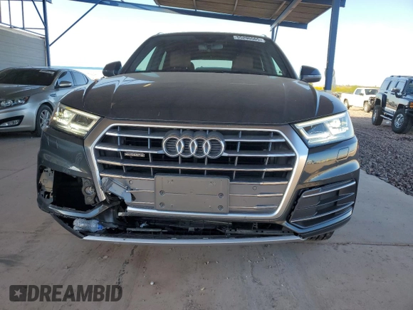 2018 Audi Q5 Premium Plus с VIN WA1BNAFYXJ2024481, выставлен на аукционе Copart как лот 55206565 с пробегом 19 547 миль миль и Списание • Salvage title. История ставок и продаж доступна на DreamBid. Изображение 5.