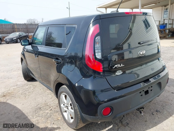 2017 Kia Soul with VIN KNDJN2A20H7443110, listed as a IAAI auction lot 41799843 with 27,452 mi miles. Bid and sale history available at carsss.com. Image 3.