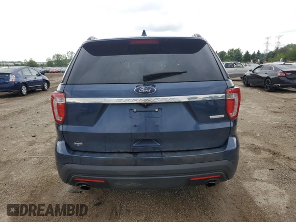 2016 Ford Explorer with VIN 1FM5K7BH2GGB78386, listed as a Copart auction lot 58615055 with 169,190 mi miles and Salvage title. Bid and sale history available at DreamBid. Image 6.