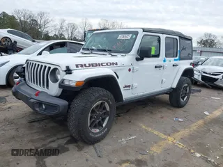 2022 Jeep Wrangler Unlimited Rubicon z VIN 1C4HJXFN4NW123610, wystawiony jako IAAI lot #41396002 z przebiegiem 45 083 mil mil oraz . Historia ofert i sprzedaży dostępna na DreamBid. Obrazek 17.