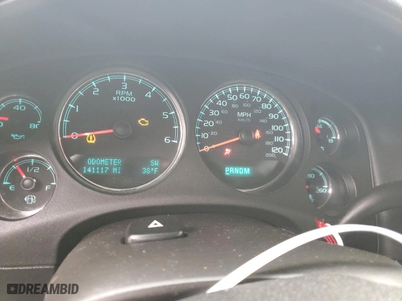 2013 GMC Sierra 1500 SLT with VIN 3GTP2WE75DG275821, listed as a Copart auction lot 43206415 with 141,117 mi miles and Salvage Title. Bid and sale history available at carsss.com. Image 9.