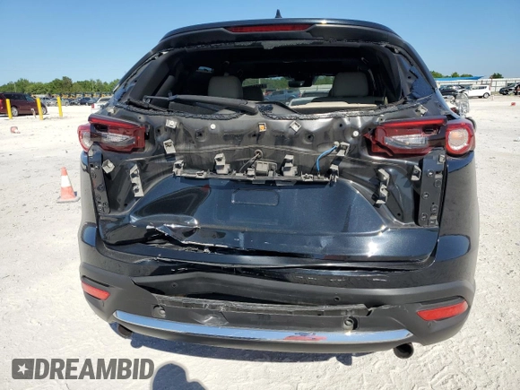 2020 Mazda CX-9 Grand Touring with VIN JM3TCADY8L0403617, listed as a Copart auction lot 49747375 with 52,682 mi miles and Salvage Title. Bid and sale history available at carsss.com. Image 6.
