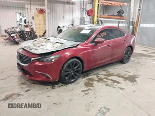 2016 Mazda Mazda6 i Grand Touring with VIN JM1GJ1W54G1432681, listed as a IAAI auction lot 41624888 with 100,410 mi miles. Bid and sale history available at carsss.com. Image 17.