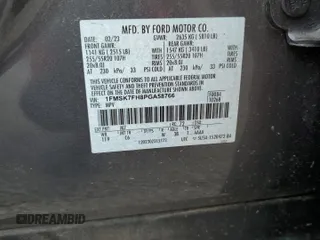 2023 Ford Explorer Limited z VIN 1FMSK7FH8PGA58766, wystawiony jako Copart lot #54122765 z przebiegiem 40 352 mil mil oraz Szkoda całkowita • Salvage title. Historia ofert i sprzedaży dostępna na DreamBid. Obrazek 13.