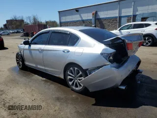 2014 Honda Accord Sport with VIN 1HGCR2F54EA050498, listed as a Copart auction lot 53461485 with 171,200 mi miles and Salvage Title. Bid and sale history available at DreamBid. Image 2.