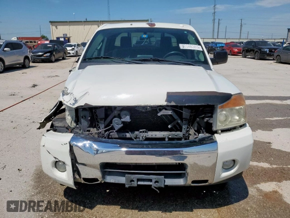 2015 Nissan Titan SV with VIN 1N6BA0ED8FN503737, listed as a Copart auction lot 53348365 with 127,681 mi miles and Salvage title. Bid and sale history available at DreamBid. Image 5.
