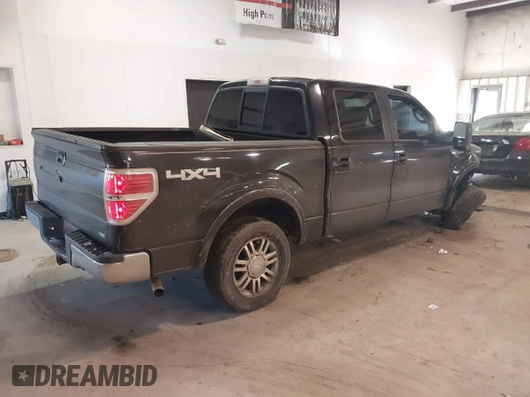 2010 Ford F-150 XL with VIN 1FTFW1EVXAFB22625, listed as a IAAI auction lot 41639274 with 192,778 mi miles. Bid and sale history available at carsss.com. Image 4.