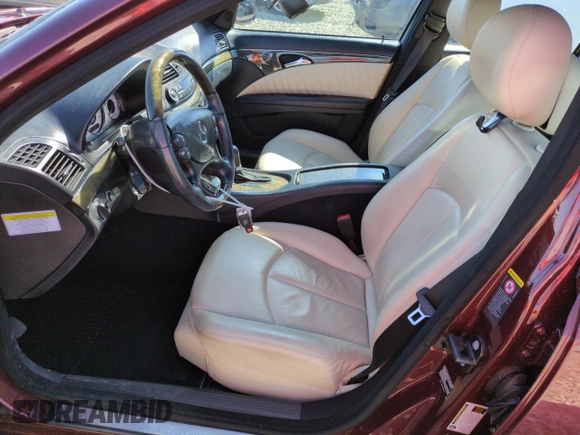 2007 Mercedes-Benz E 350 with VIN WDBUF87X87B139243, listed as a Copart auction lot 48428485 with 65,552 mi miles and Salvage Title. Bid and sale history available at DreamBid. Image 7.