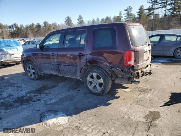 2012 Honda Pilot EX-L with VIN 5FNYF4H61CB019874, listed as a Copart auction lot 44065325 with 196,965 mi miles and Salvage Title. Bid and sale history available at carsss.com. Image 2.