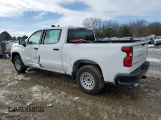 2021 Chevrolet Silverado 1500 Work Truck with VIN 1GCUYAEF6MZ240376, listed as a Copart auction lot 87889315 with 83,680 mi miles and Salvage Title. Bid and sale history available at DreamBid. Image 2.