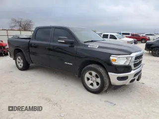 2022 Ram 1500 Big Horn with VIN 1C6RREFG0NN472389, listed as a Copart auction lot 86263364 with 37,083 mi miles and Salvage title. Bid and sale history available at DreamBid. Image 4.