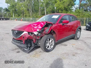 2018 Mazda CX-3 Sport with VIN JM1DKDB73J0305538, listed as a IAAI auction lot 41367063 with 109,884 mi miles. Bid and sale history available at carsss.com. Image 17.