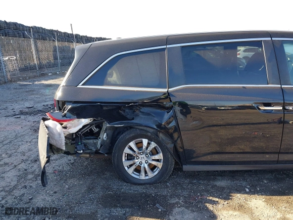 2016 Honda Odyssey SE with VIN 5FNRL5H34GB139571, listed as a IAAI auction lot 41602695 with 118,960 mi miles. Bid and sale history available at carsss.com. Image 6.