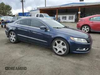 2013 Volkswagen CC VR6 Executive 4Motion with VIN WVWGU7ANXDE507793, listed as a Copart auction lot 49826915 with 105,460 mi miles and Salvage Title. Bid and sale history available at carsss.com. Image 4.