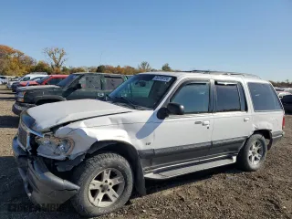 2001 Mercury Mountaineer with VIN 4M2ZU86P01UJ08816, listed as a Copart auction lot 76715724 with 170,464 mi miles and Salvage Title. Bid and sale history available at carsss.com. Image 1.