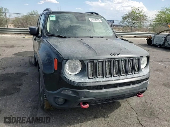 2015 Jeep Renegade Trailhawk z VIN ZACCJBCT1FPC41628, wystawiony jako Copart lot #59054825 z przebiegiem 138 053 mil mil oraz Szkoda całkowita • Salvage title. Historia ofert i sprzedaży dostępna na DreamBid. Obrazek 14.