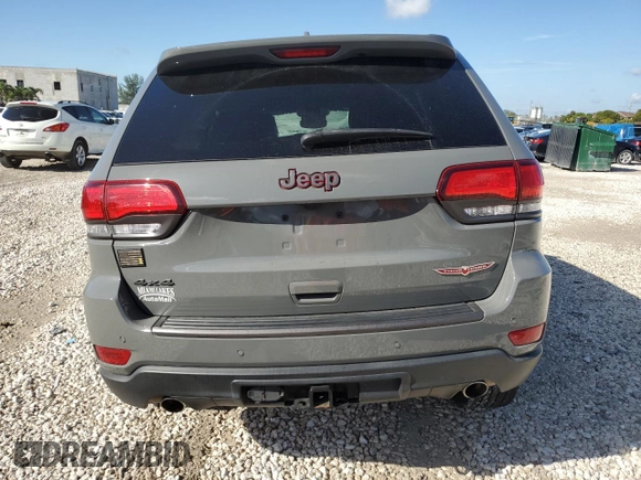 2021 Jeep Grand Cherokee Trailhawk with VIN 1C4RJFLGXMC880340, listed as a Copart auction lot 85877854 with 44,276 mi miles and Non Repairable. Bid and sale history available at carsss.com. Image 6.