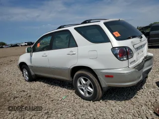 2002 Lexus RX 300 z VIN JTJHF10UX20283503, wystawiony jako Copart lot #56414055 z przebiegiem Nie podano mil oraz Szkoda całkowita • Salvage title. Historia ofert i sprzedaży dostępna na DreamBid. Obrazek 2.