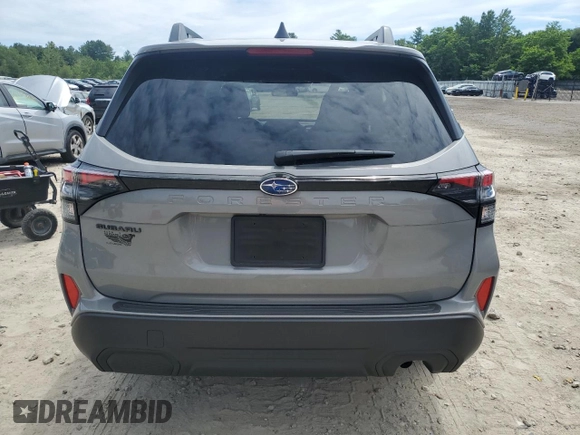 2025 Subaru Forester Premium z VIN JF2SLDBC2SH509320, wystawiony jako Copart lot #62509545 z przebiegiem 6 188 mil mil oraz Szkoda całkowita • Salvage title. Historia ofert i sprzedaży dostępna na DreamBid. Obrazek 6.