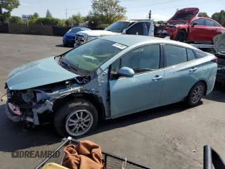 2022 Toyota Prius L Eco with VIN JTDKAMFU6N3167167, listed as a Copart auction lot 53507885 with 64,866 mi miles and Salvage title. Bid and sale history available at DreamBid. Image 1.