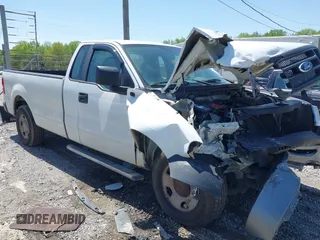 2007 Ford F-150 XL with VIN 1FTRF12297NA14504, listed as a IAAI auction lot 41878808 with 142,584 mi miles and . Bid and sale history available at DreamBid. Image 1.