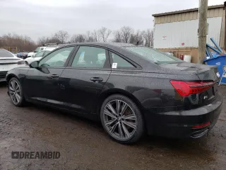 2019 Audi A6 Premium Plus with VIN WAUE8AF24KN124885, listed as a Copart auction lot 46905875 with 43,285 mi miles and Salvage Title. Bid and sale history available at carsss.com. Image 2.