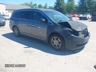 2012 Honda Odyssey EX z VIN 5FNRL5H47CB058681, wystawiony jako IAAI lot #42365287 z przebiegiem 193 326 mil mil oraz . Historia ofert i sprzedaży dostępna na DreamBid. Obrazek 1.