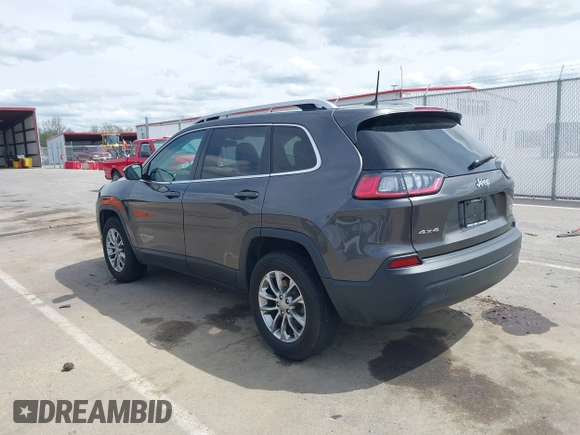 2019 Jeep Cherokee Latitude Plus with VIN 1C4PJMLB4KD139544, listed as a IAAI auction lot 42080636 with 76,715 mi miles and . Bid and sale history available at DreamBid. Image 3.