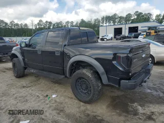 2014 Ford F-150 SVT Raptor with VIN 1FTFW1R60EFB24554, listed as a Copart auction lot 60259144 with 181,027 mi miles and Salvage Title. Bid and sale history available at carsss.com. Image 2.