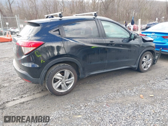 2019 Honda HR-V EX with VIN 3CZRU5H54KM729427, listed as a IAAI auction lot 41215958 with 81,957 mi miles. Bid and sale history available at carsss.com. Image 4.