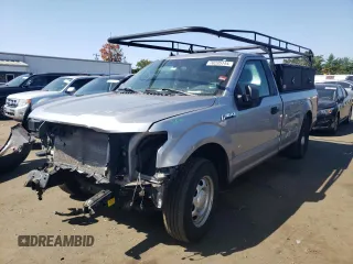 2020 Ford F-150 XL with VIN 1FTMF1C50LKE01683, listed as a Copart auction lot 70235144 with 57,325 mi miles and Salvage Title. Bid and sale history available at carsss.com. Image 1.