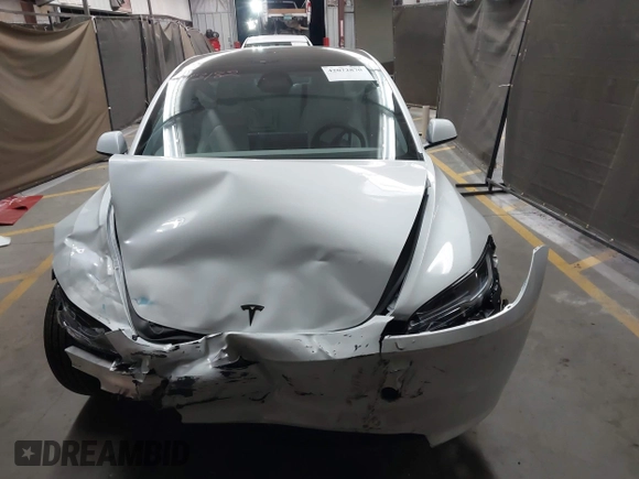 2025 Tesla Model 3 Long Range with VIN 5YJ3E1EA1SF913182, listed as a IAAI auction lot 42072870 with Not provided miles and . Bid and sale history available at DreamBid. Image 11.