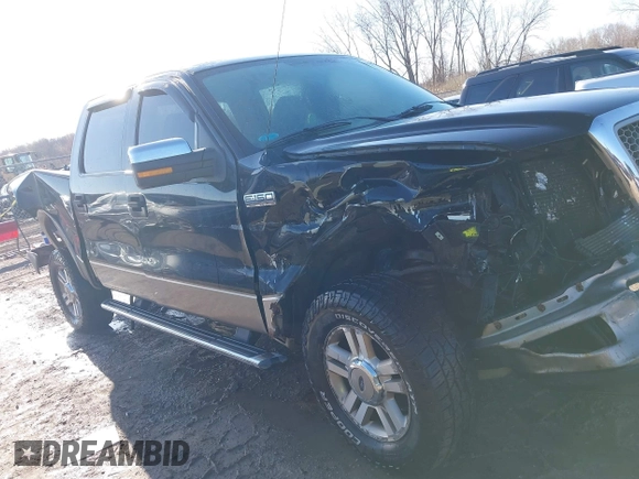 2005 Ford F-150 XLT with VIN 1FTPW145X5FB64160, listed as a IAAI auction lot 41985142 with 194,850 mi miles. Bid and sale history available at carsss.com. Image 14.