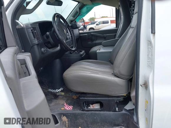 2021 Chevrolet Express Cargo with VIN 1GCWGAF77M1311800, listed as a IAAI auction lot 42103646 with 129,732 mi miles and . Bid and sale history available at DreamBid. Image 5.