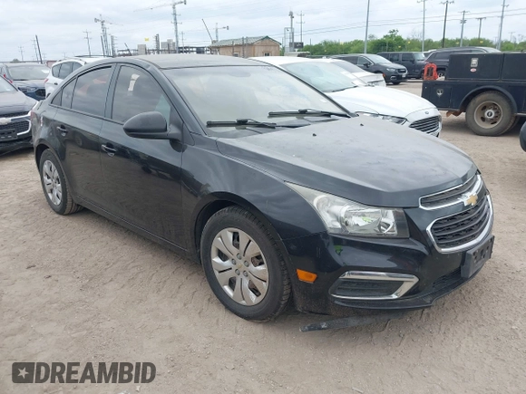 2015 Chevrolet Cruze LS z VIN 1G1PA5SH0F7174655, wystawiony jako IAAI lot #42047067 z przebiegiem 118 060 mil mil oraz . Historia ofert i sprzedaży dostępna na DreamBid. Obrazek 1.